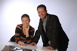 Portrait Mich�le und Christian Taverner