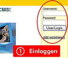 Einloggen