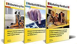 Schulungsunterlagen f&uuml;r Ausbildung zum "Worldsoft certified CMS-Webmaster"