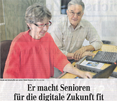Er macht Senioren f&uuml;r die digitale Zukunft fit