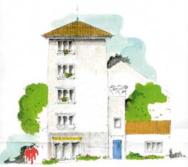 Appartementhaus Erbes-Büdesheimer Türmchen, Rheinhessen
