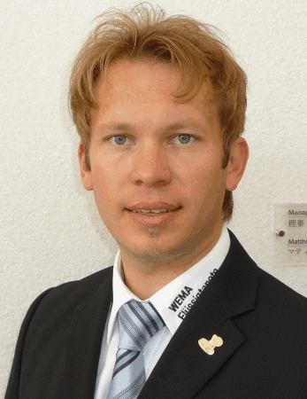 Gesch&auml;ftsf&uuml;hrer Matthias Maier - Er f&uuml;hrt das Gesch&auml;ft aus Basis japanischer Material und Gesch&auml;ftsphilosophie 