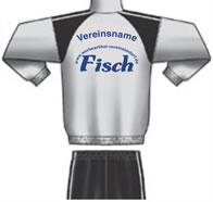 Vereinsbedarf Fisch in Kellberg bei Passau - Flock und Bedruckung von Teamsport-Bekleidung, Fu&szlig;ball Dressen: Trainingsjacke,Trainingsanzug