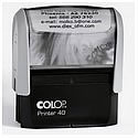 COLOP Printer 40, Selbstf&auml;rbender Textstempel aus Kunststoff