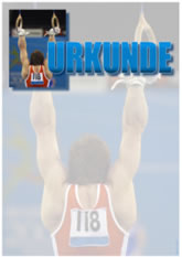 Vereinsbedarf Fisch in Kellberg bei Passau - Sport-Urkunde Turnen Herren - im A4-Format - PC-geeignet