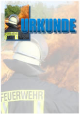 Vereinsbedarf Fisch in Kellberg bei Passau - Sport-Urkunde Feuerwehr - im A4-Format - PC-geeignet