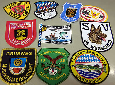 Vereinsbedarf Fisch in Kellberg bei Passau - Metallabzeichen, Anstecknadeln, Stickabzeichen, Faschingsorden, Festabzeichen, Bandabzeichen 2