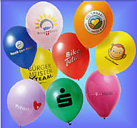Werbeluftballons mit Qualityprint, Luftballons bedrucken mit Ihrem Logo