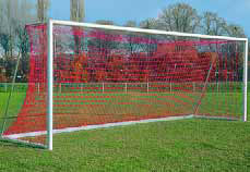 Alu-Fußballtore von Haspo, transportabel 1, Tore und Zubehör