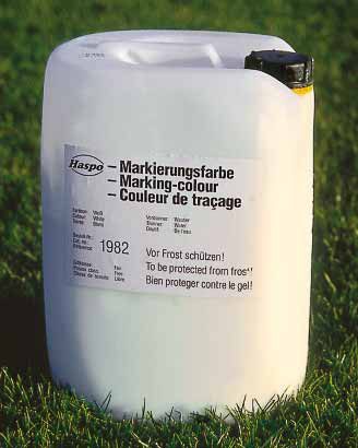 Nass-Markierungsfarbe der Firma Haspo
