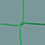 Knotenloses Tornetz der Firma Huck aus Polypropylen hochfest, ca. 3 mm stark, unten 150 cm tief