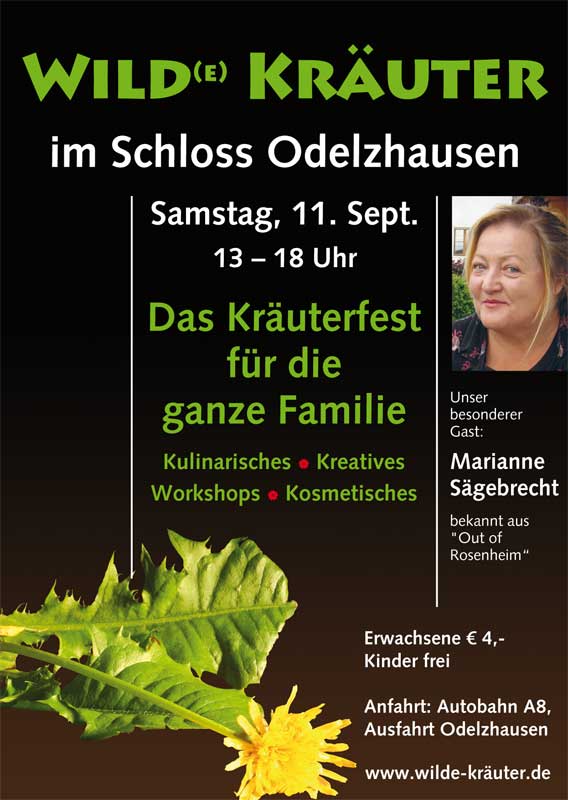 Wild(e)Kr&auml;uterfest 2010 - am 11. September in Odelzhausen