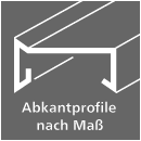 Abkantprofile nach Ma&szlig;