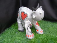 vache en céramique, hauteur 22 cm vache en céramique, hauteur 22 cm