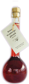 Roter Weinbergpfirsich-Likör