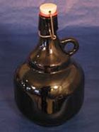 Bierflasche Palla braun