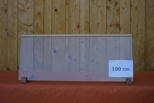 100cm lang mit 2 Holzf&uuml;ssen