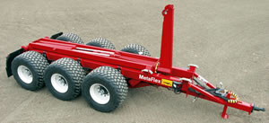 Metsjö MetaFlex 24Q Hakenanhänger, Hakengerät, Transportanhänger, Wechselanhänger
