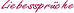 Schriftzug liebesspr&uuml;che