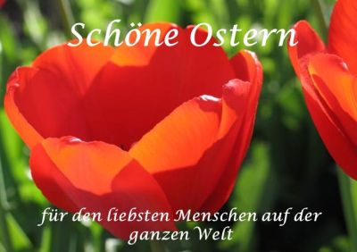 schöne Ostern für den liebsten Menschen - Sprüche zu Ostern