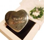 Schachtel mit Herzdose f&uuml;r Hochzeitsgeschenk