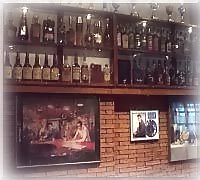 Whiskeysammlung Vereinsheim