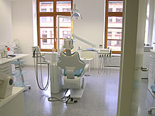 Behandlungsraum Zahnarztpraxis Basel