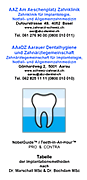 Flyer:            Tabelle der Implantationsmethoden            nach Dr.Marschall MSc &            Dr. Bochdam MSc