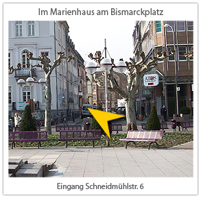 Unsere Zahnarzt-Praxis im Marienhaus am Bismarkplatz in Heidelberg
