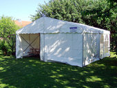 6 x 6m Party-Zelte in gehobener Ausf�hrung aus PVC