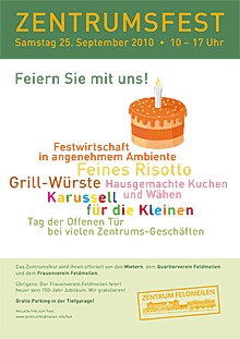 Zentrumsfest - Feiern Sie mit uns!