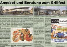 Angebot und Beratung zum Grillfest