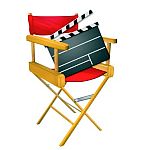 Videotrailer Regiestuhl