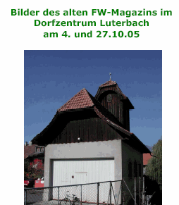 Bilderbereicht Spritzenhaus Oktober 2005 von Philipp Zoller
