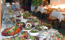 Büfett im Restaurant Zur Nordsee auf Nordstrand