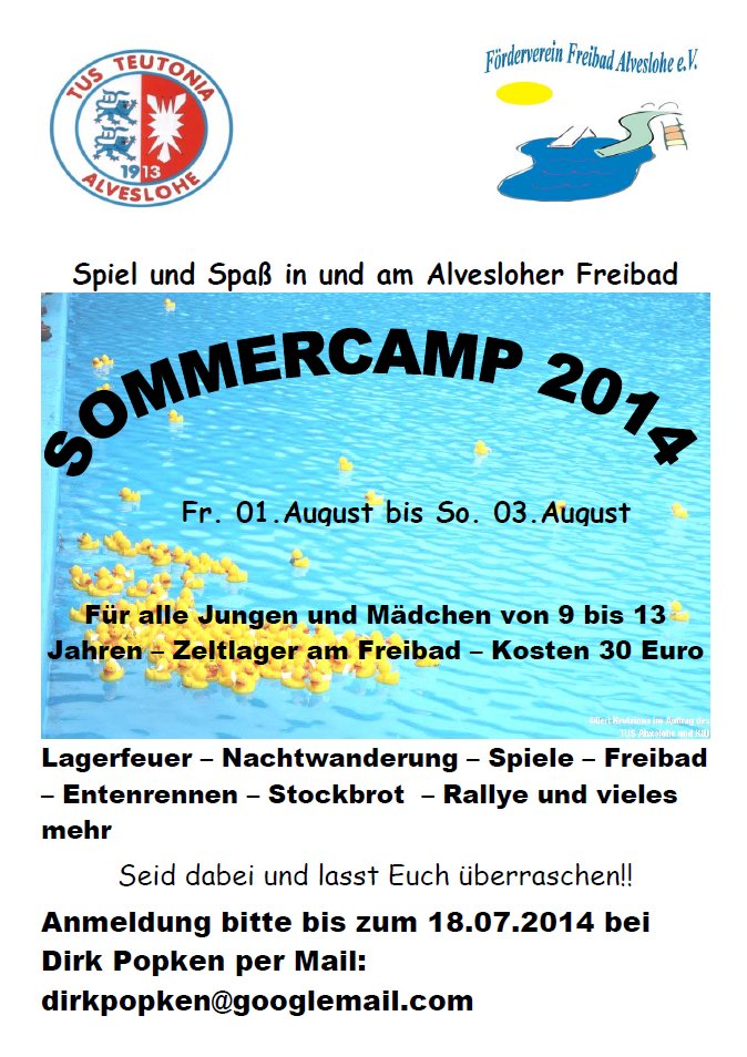 Sommercamp 2014