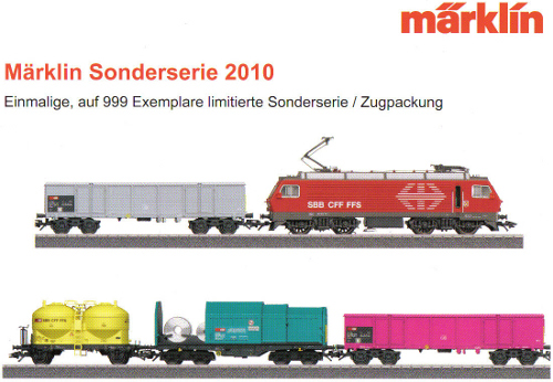 Märklin - SBB Güterwagen-Set limitiert CH-exklusiv