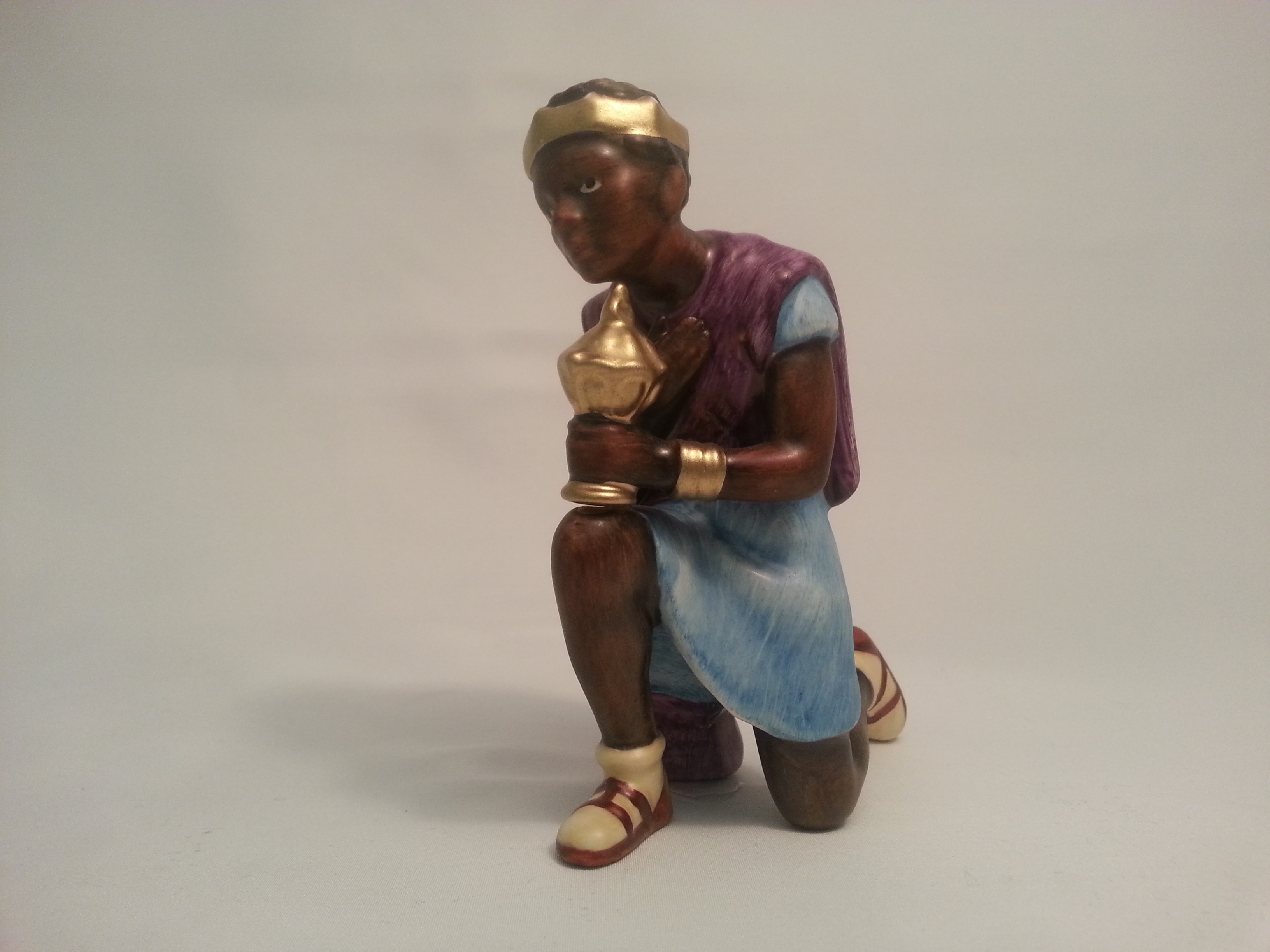 Goebel, HX 323, Code 6, Krippenfigur "Moorish King, kneeling"