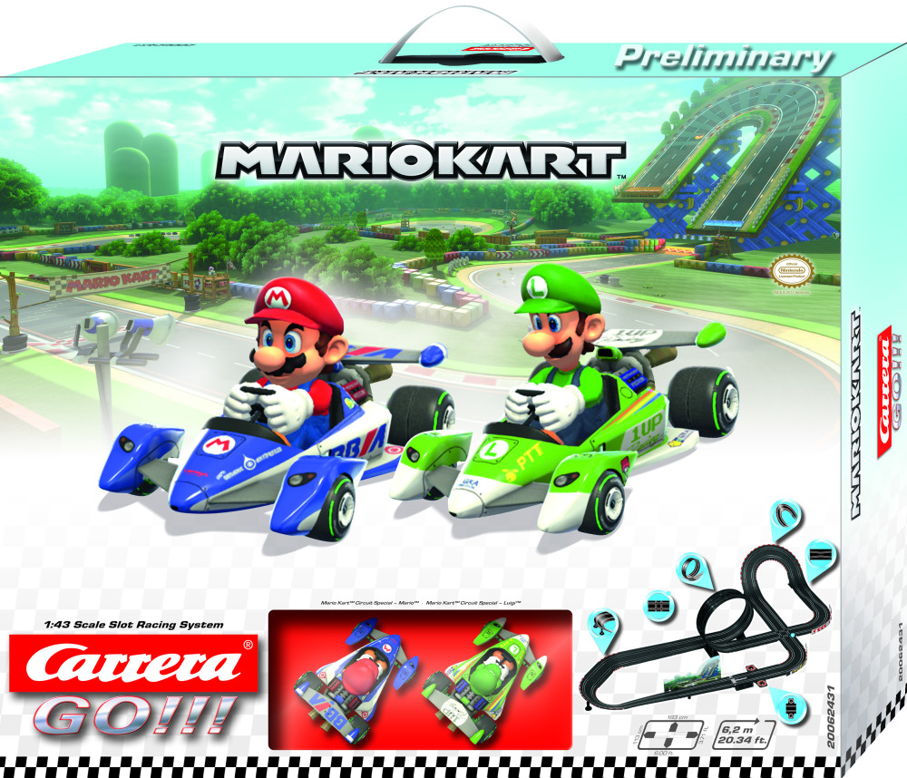 Carrera 62431 - GO! Mario Kart / 6.2 m