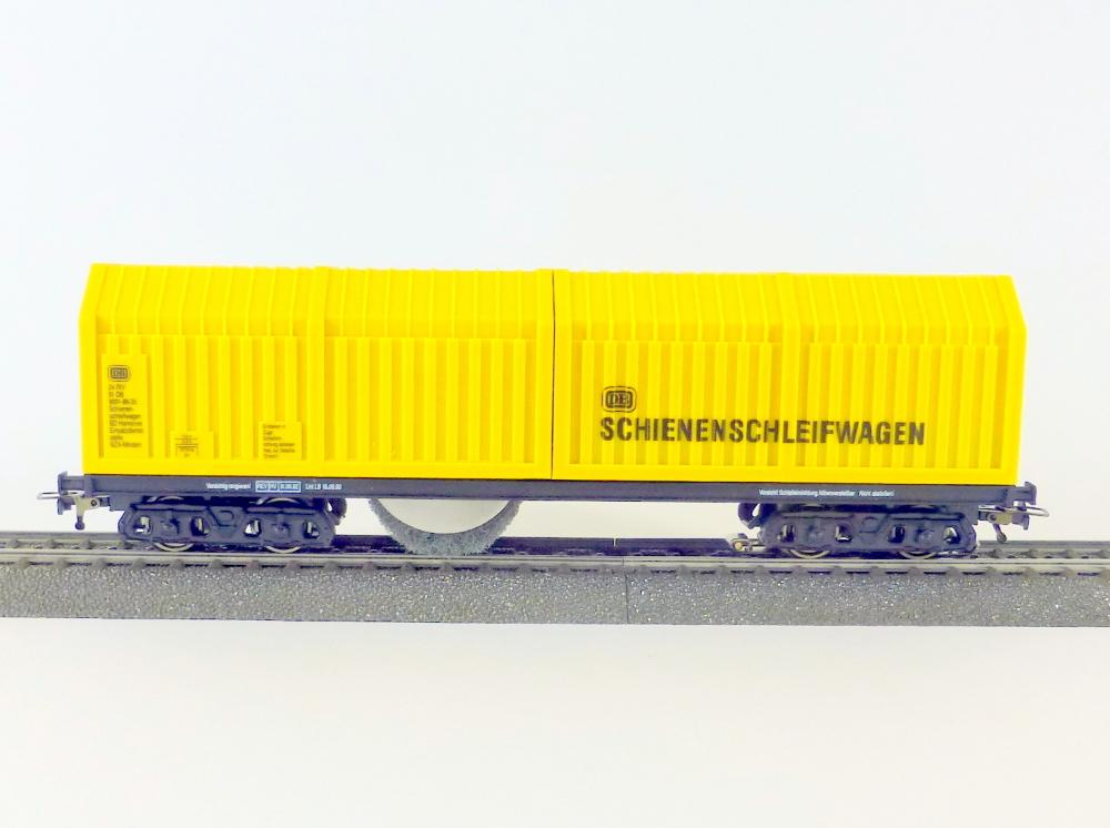Lux 9130 - H0/Schienen- und Oberleitungs-Schleifwagen, 3L(AC)