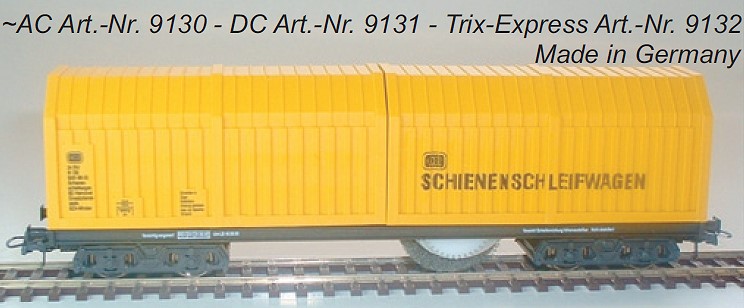 Lux 9131 - H0/Schienen- und Oberleitungs-Schleifwagen, 2L (DC)