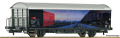 Roco 76491 - SBB Schiebewandwagen, Typ Hbils, Ep. VI, Sonderdesign “Überholspur Deutschland”