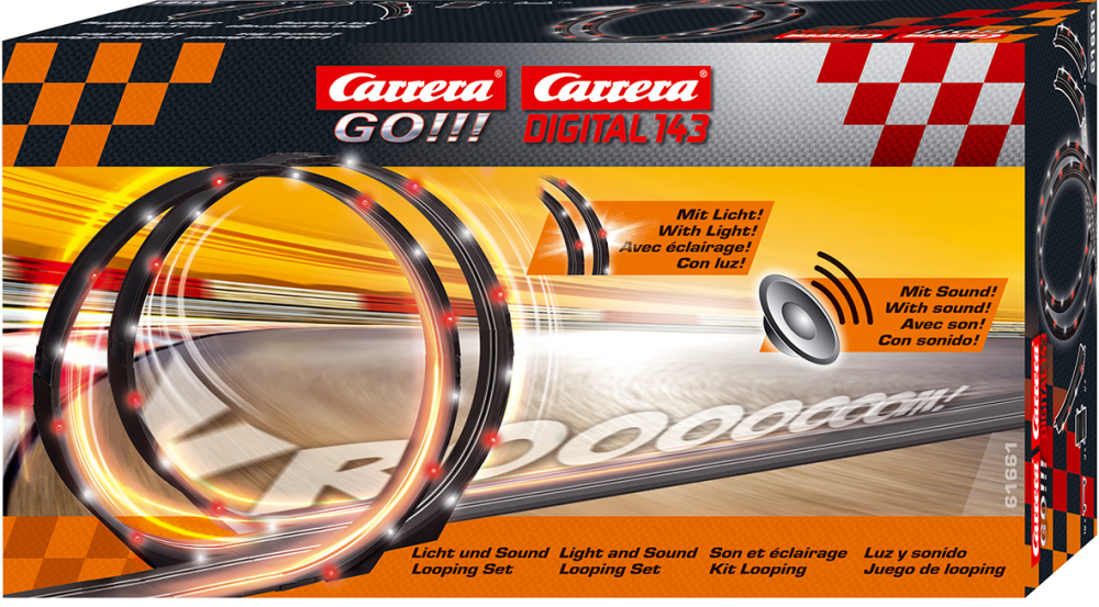 Carrera 61661 - GO! LED Looping mit Sound +Licht