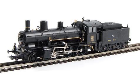 Liliput L131951S, H0, DC, SBB Schlepptenderlokomotive B 3/4, Ep. IV-V, #1367, digital mit Sound