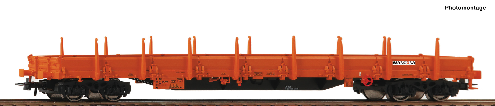 Roco 76984, Wascosa Rungenwagen, Ep. VI, orange