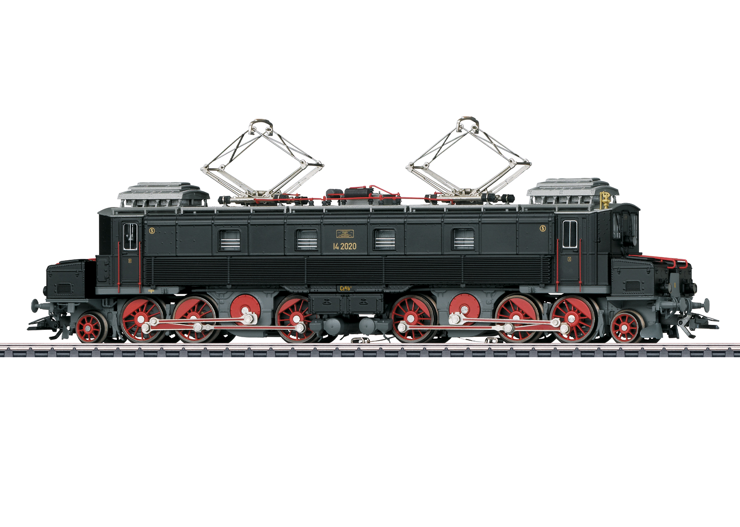 Märklin 39523, SBB Serie Ce 6/8 I "Köfferli", schwarz (fiktiv), Messemodell 2020