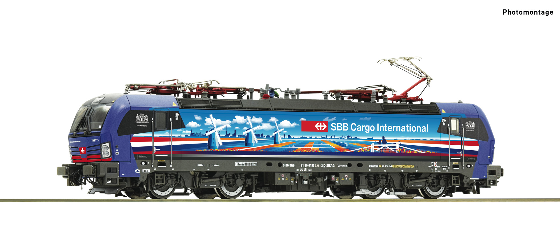 Roco 79949, SBB Cargo International, BR 193, 525-3, „Rotterdam“, AC, digital mit Sound