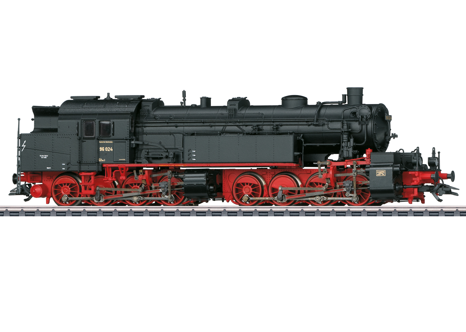 Märklin 39961, DRG Schwere Güterzuglokomotive Baureihe 96.0, 024, Bauart Mallet, Ep. II
