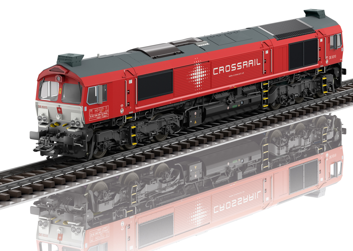 Märklin H0 39065, Crossrail AG, Dieselelektrische Güterzuglokomotive JT42CWRM (Class 77), Ep. VI