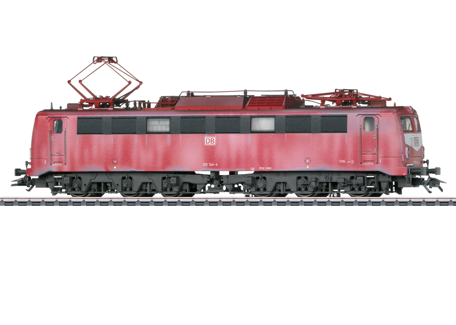 Märklin H0 37858, DB AG, Schwere Elektro-Güterzuglokomotive, Baureihe 150, 144-4, Ep. V, gealtert